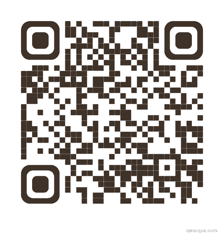 Codi QR del pla Free amb la marca «qmarque.com» discreta en una franja al peu, sota la zona de lectura del codi.